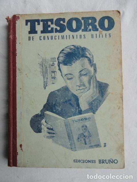 Libros de segunda mano: LIBRO - TESORO DE CONOCIMIENTOS &Uacute;TILES - . A&Ntilde;O 1958. - Foto 1