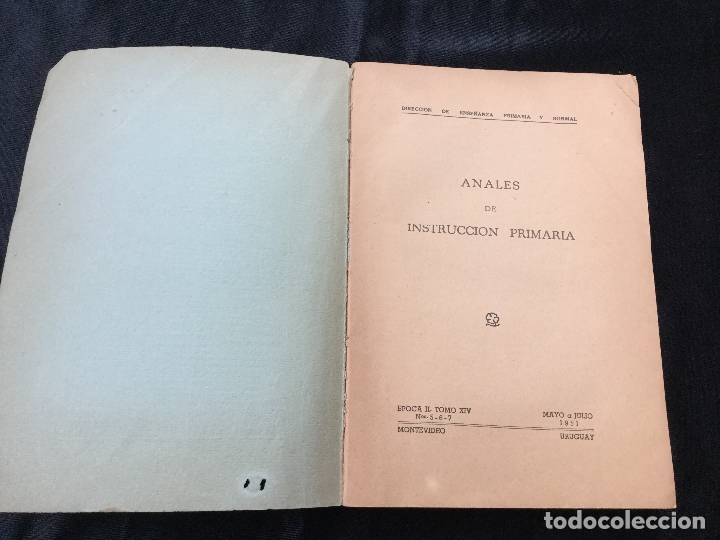 Libros de segunda mano: Anales de instruccion primaria. - Foto 2