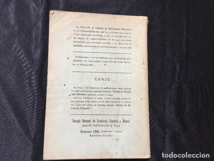 Libros de segunda mano: Anales de instruccion primaria. - Foto 3