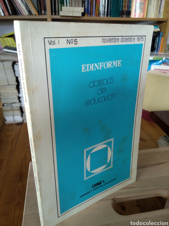 EDINFORME. ABSTRACTS DE EDUCACI&Oacute;N #1145