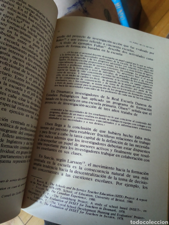 Libros de segunda mano: FORMACI&Oacute;N DE PROFESORES EN EJERCICIO. #1443 - Foto 2