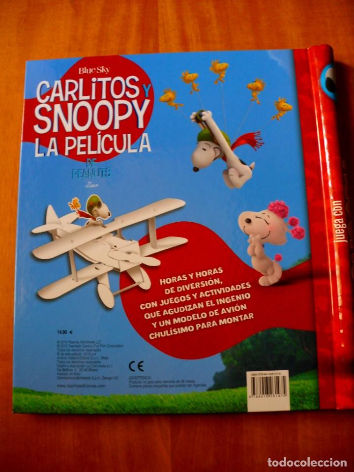 Libros de segunda mano: Juega con Snoopy (Libro de Actividades) (Duomo Ediciones) - Foto 3