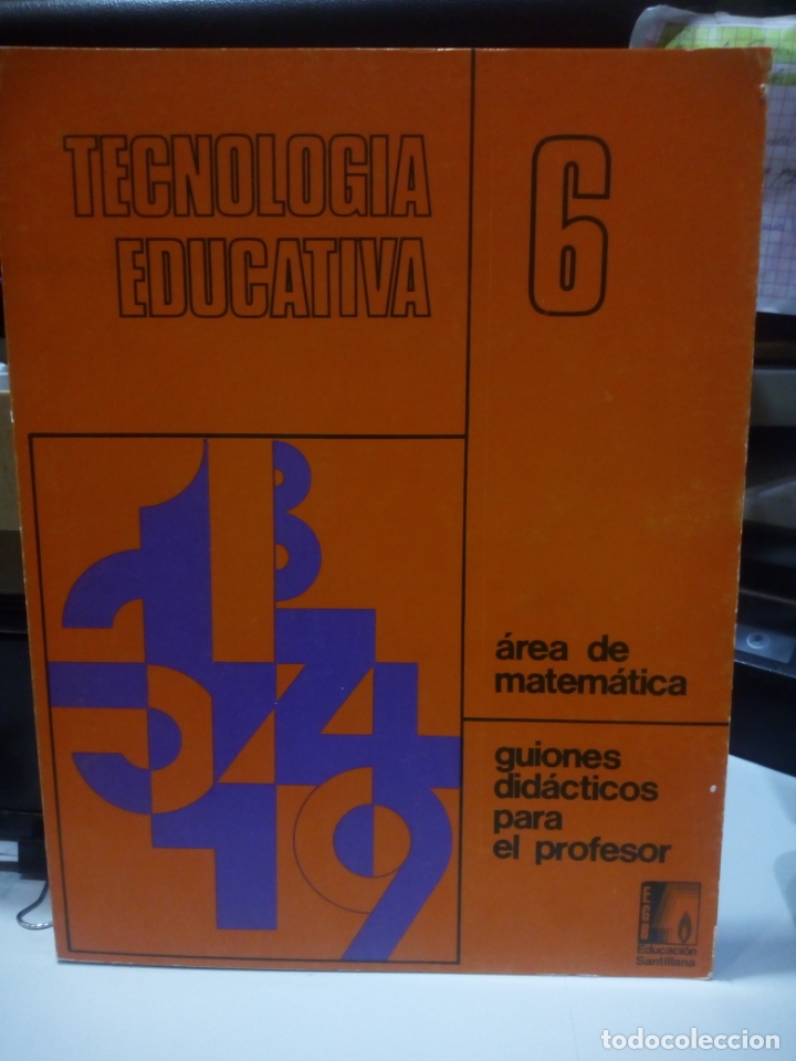 Libri di seconda mano: Tecnolog&iacute;a educativa 6 &aacute;rea de matem&aacute;ticas