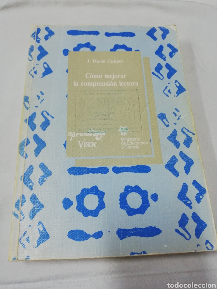 Libros de segunda mano: J. David Cooper - C&oacute;mo mejorar la comprensi&oacute;n lectora - visor 1990 - Foto 1