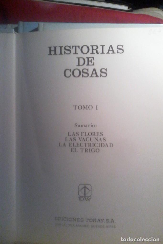Libros de segunda mano: HISTORIA DE LAS COSAS - 5 TOMOS . - Foto 4