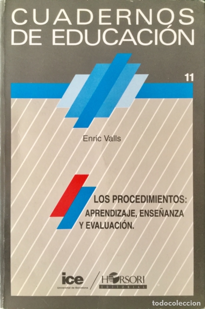 Libros de segunda mano: Los procedimientos de educaci&oacute;n. REF: AX207 - Foto 1