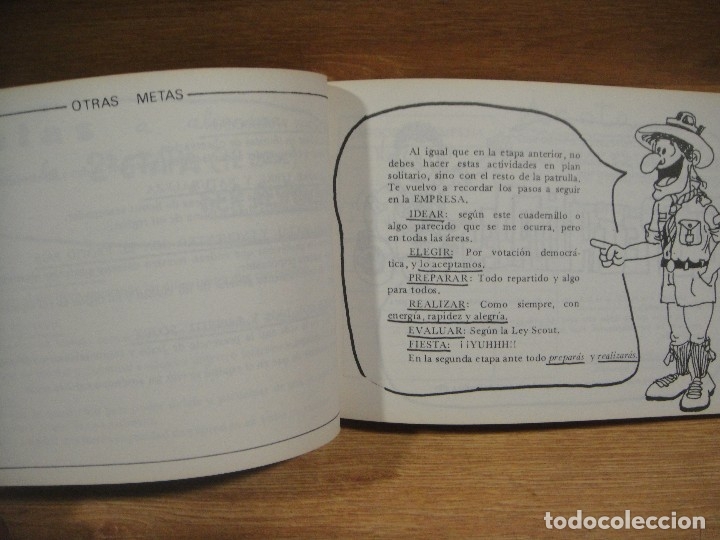 Libros de segunda mano: juntos preparamos aventuras - libro de scout - Foto 2
