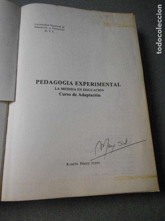 Libros de segunda mano: PEDAGOGIA EXPERIMENTAL - Foto 2