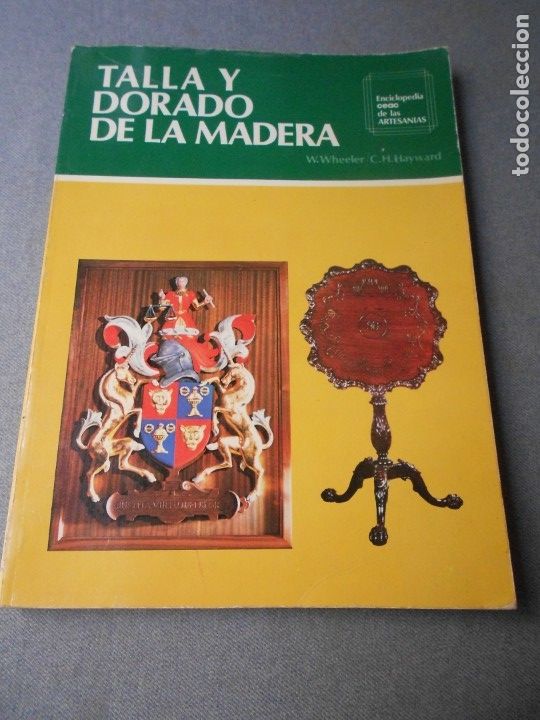 Libros de segunda mano: TALLA Y DORADO DE LA MADERA - Foto 1