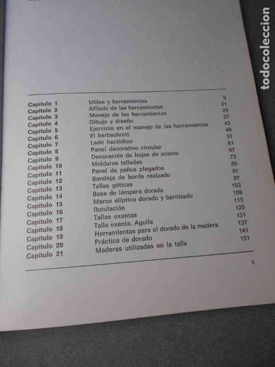 Libros de segunda mano: TALLA Y DORADO DE LA MADERA - Foto 3