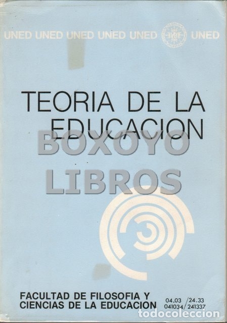 Libros de segunda mano: AAVV. Teor&iacute;a de la educaci&oacute;n - Foto 1
