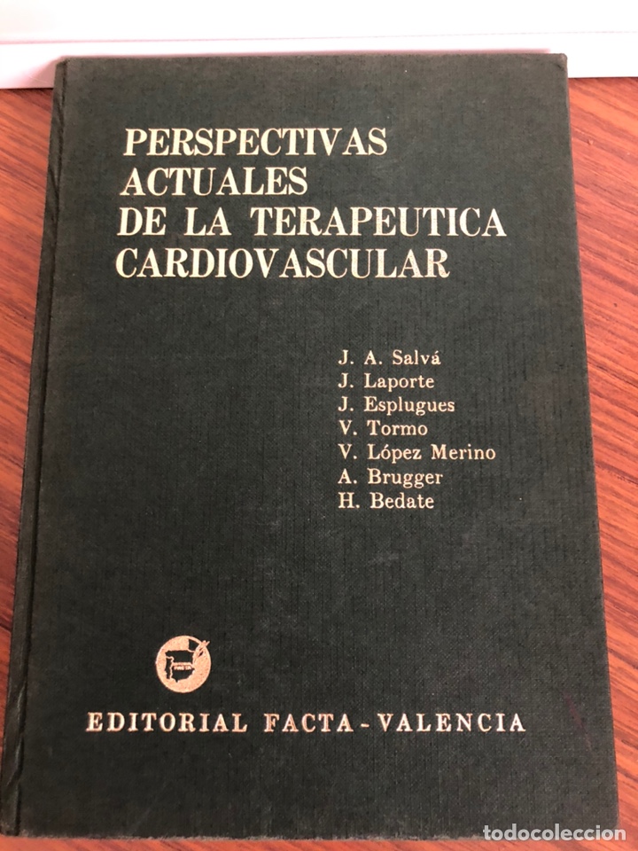 Libri di seconda mano: PERSPECTIVAS ACTUALES DE LA TERAPEUTICA CARDIOVASCULAR-EDITORIAL FACTA-A&Ntilde;O 1968.