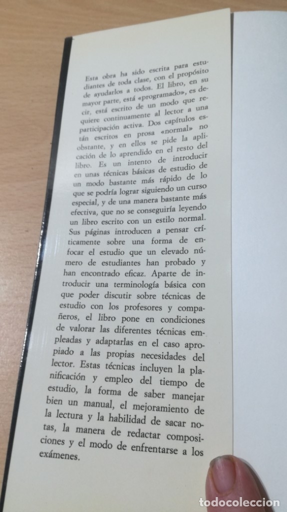 Libros de segunda mano: APRENDE A ESTUDIAR - DEREK ROWNTREE - HERDER	 / 	B703 - Foto 3