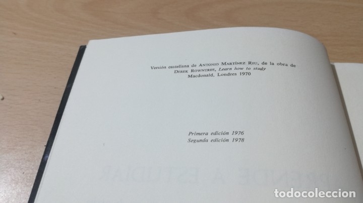 Libros de segunda mano: APRENDE A ESTUDIAR - DEREK ROWNTREE - HERDER	 / 	B703 - Foto 5