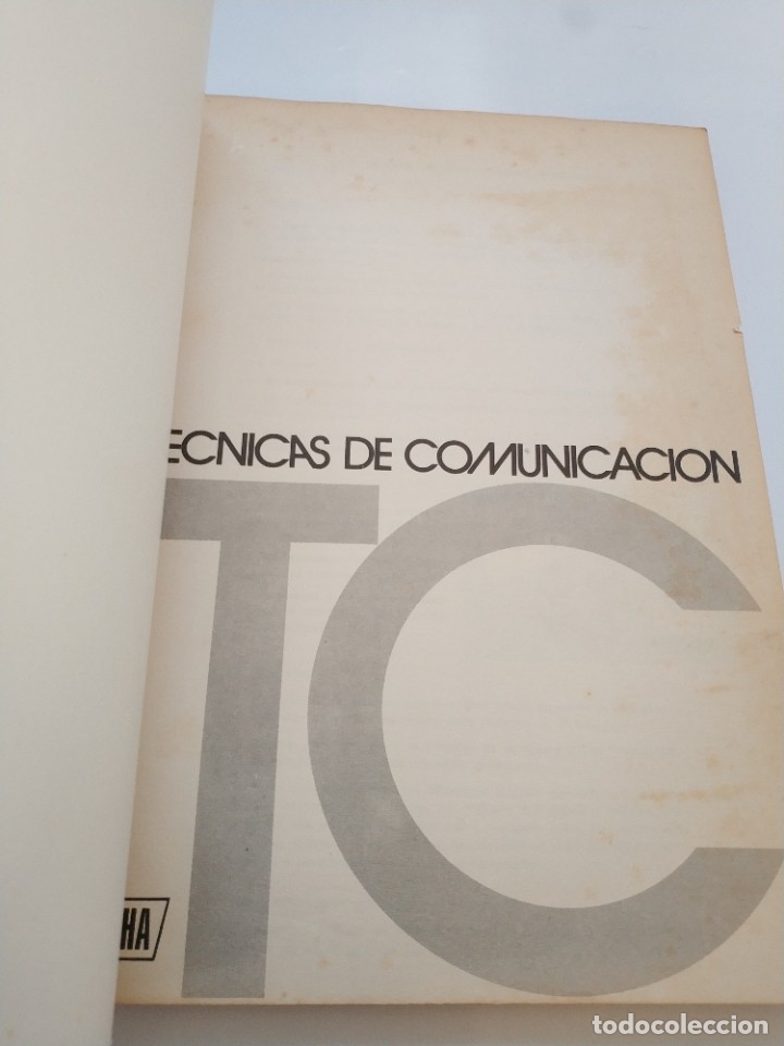 Libros de segunda mano: TECNICAS DE COMUNICACION.- EDICIONES AFHA - Foto 2