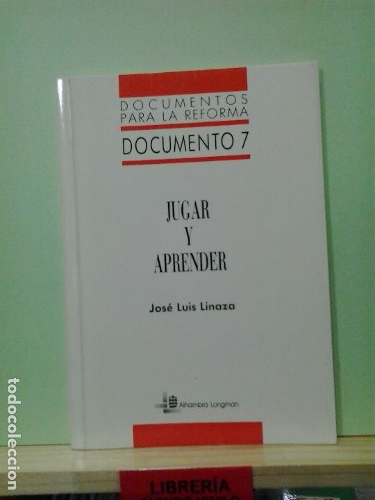 Libros de segunda mano: Jugar y aprender. Jos&eacute; Luis Linaza - Documentos para la reforma - Foto 1