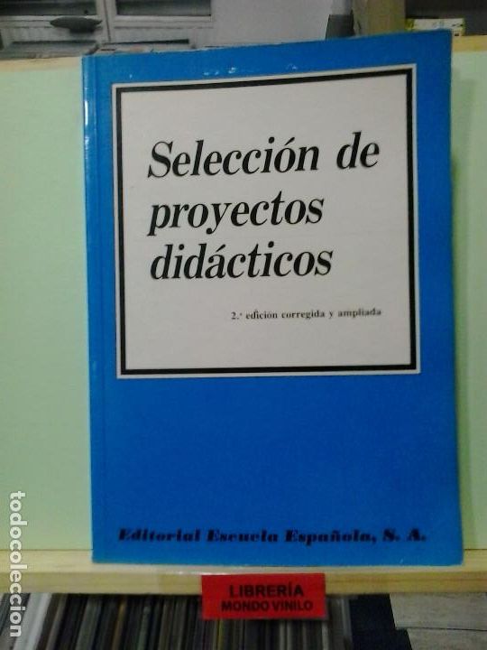 Libros de segunda mano: LMV - Selecci&oacute;n de proyectos didacticos, 2&ordf; edici&oacute;n corregida y ampliada - Foto 1