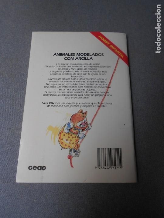 Libros de segunda mano: ANIMALES MODELADOS CON ARCILLA - Foto 8