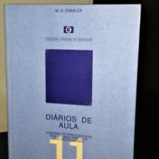 Libros de segunda mano: DIÁRIOS DE AULA DE MIGUEL ÁNGEL ZABALZA. Lote 193366291