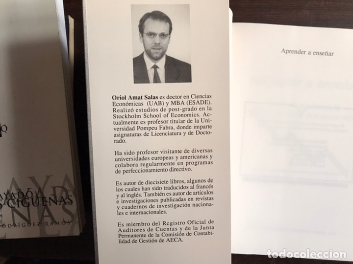 Libros de segunda mano: Aprender a ense&ntilde;ar. Oriol Amat - Foto 3