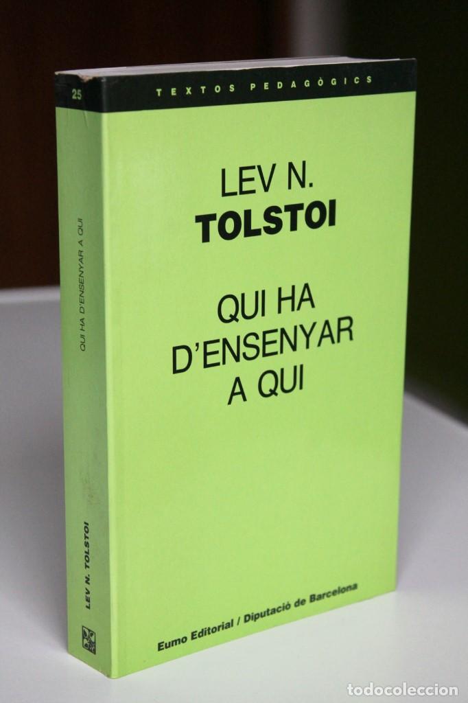 lev n.tolstoi - qui ha d'ensenyar a qui - eumo - Comprar Libros de