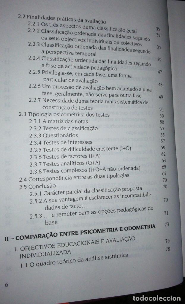 Libros de segunda mano: Avaliar &eacute; Medir? de Jean Cardinet - Foto 4
