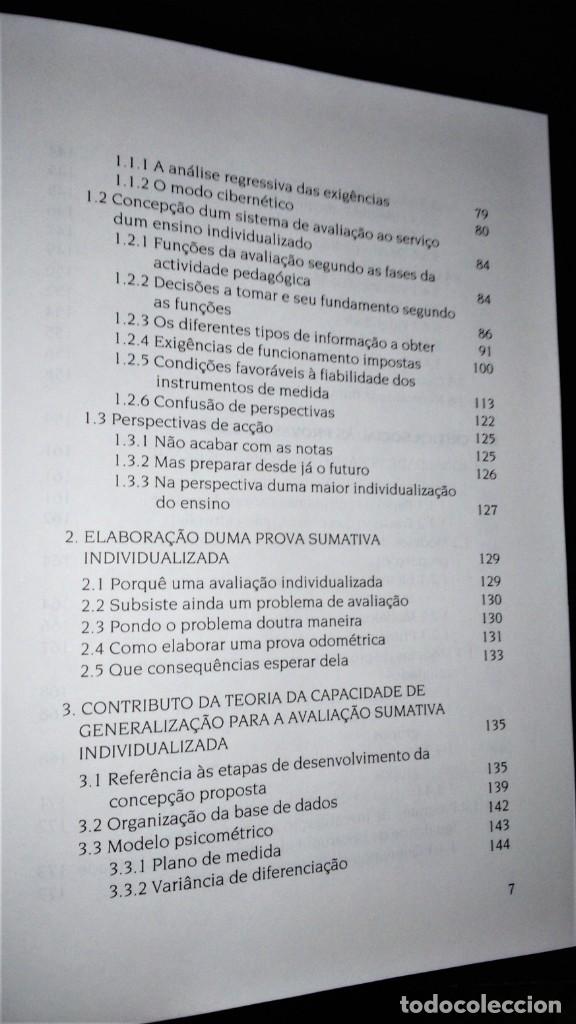 Libros de segunda mano: Avaliar &eacute; Medir? de Jean Cardinet - Foto 5