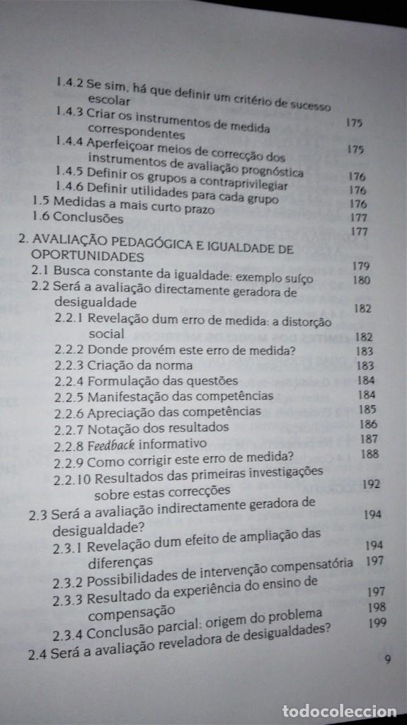 Libros de segunda mano: Avaliar &eacute; Medir? de Jean Cardinet - Foto 7