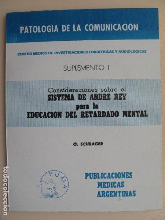 Gebrauchte B&uuml;cher: SISTEMA DE ANDR&Eacute; REY PARA LA EDUCACI&Oacute;N DEL RETARDADO MENTAL..- O, SCHRAGER.