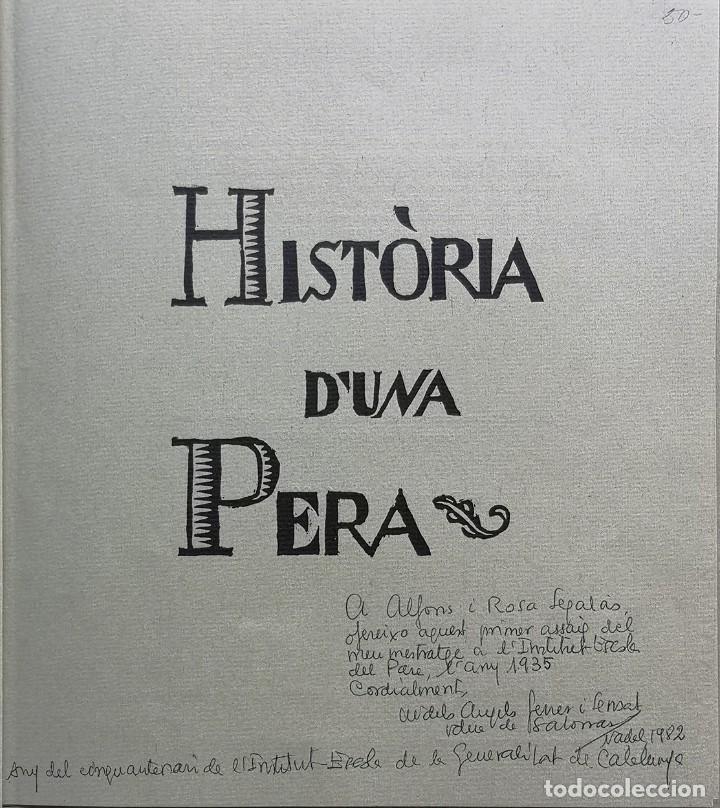 Libros de segunda mano: Historia duna Pera   Facs&iacute;mil    Grup TAGA - Foto 3