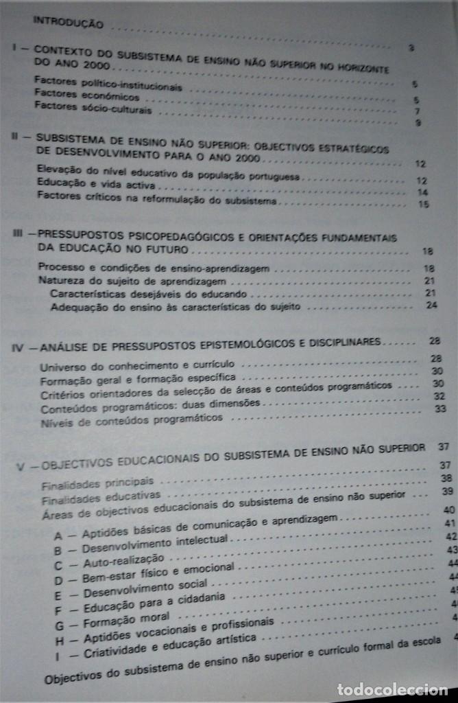 Libros de segunda mano: Objectivos Educacionais  de Ant&oacute;nio Carrilho Ribeiro - Foto 3