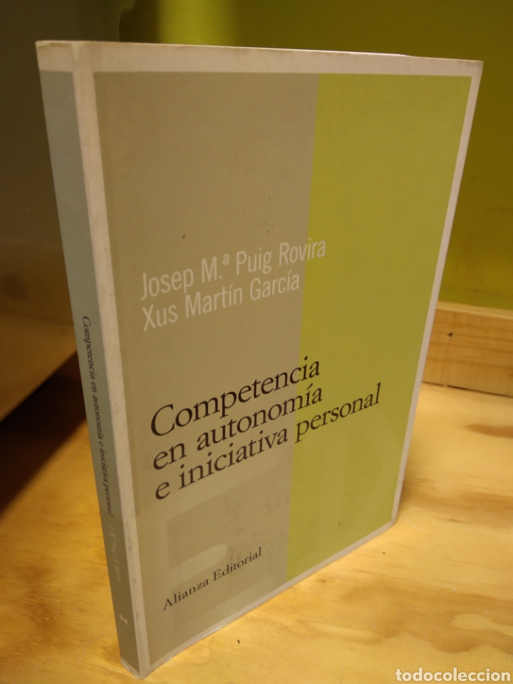 Libros de segunda mano: COMPETENCIA EN AUTONOM&Iacute;A E INICIATIVA PERSONAL. VV.AA #4607