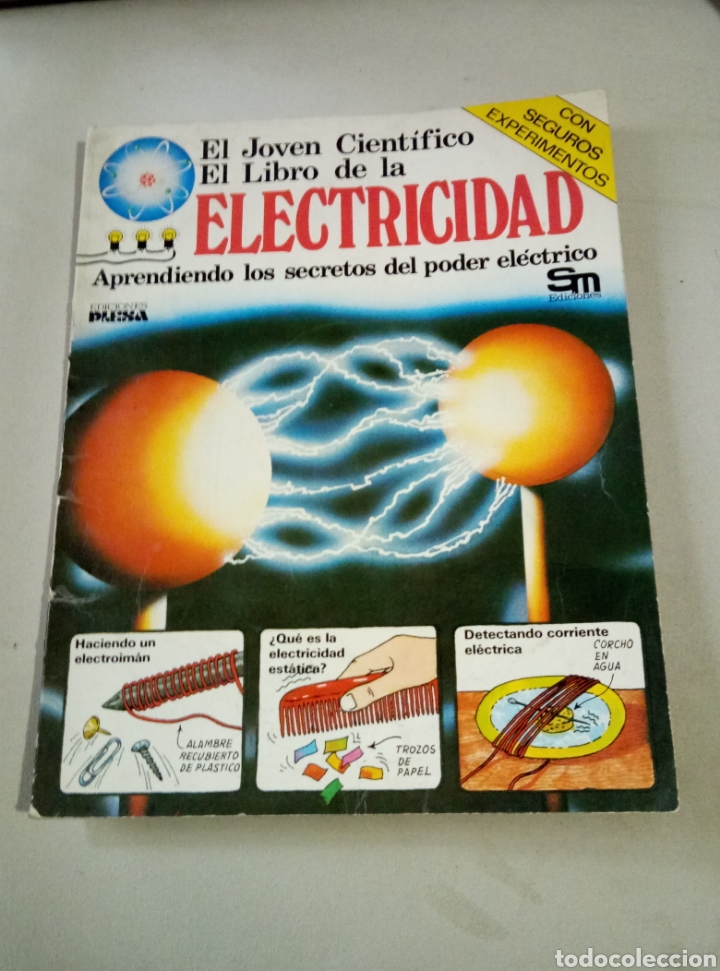 Libros de segunda mano: El joven cient&iacute;fico El libro de la electricidad 1979 - Foto 1