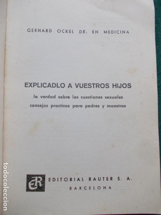 Libros de segunda mano: EXPLICADLO A VUESTROS HIJOS - Foto 2