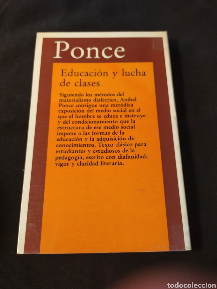 Libros de segunda mano: Educaci&oacute;n y lucha de clases. Ponce. - Foto 3