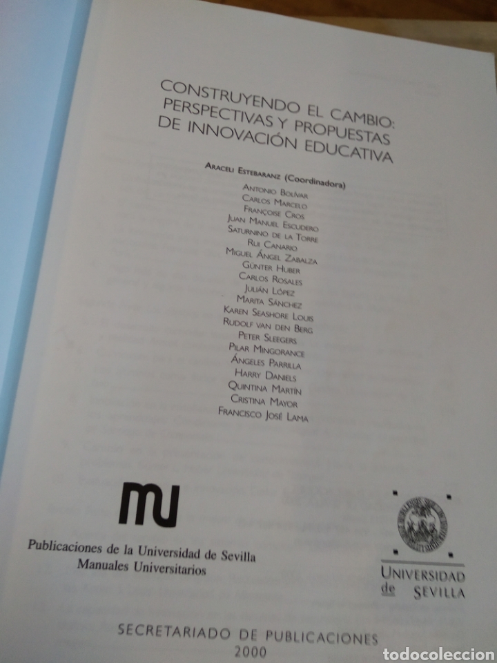 Libros de segunda mano: CONSTRUYENDO EL CAMBIO. ARACELI ESTEBARANZ #4887 - Foto 4