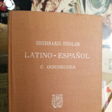 Libros de segunda mano: LATINO ESPAÑOL DICCIONARIO ESCOLAR. Lote 205535981