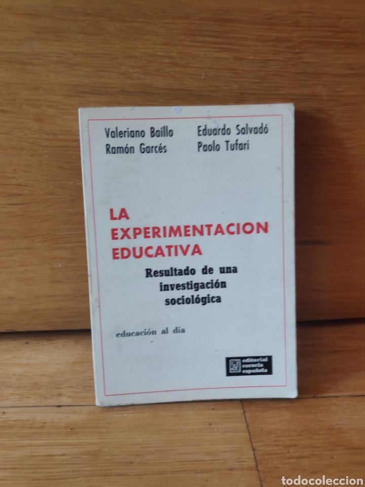 Libros de segunda mano: Valeriano baillo experimentacion educativa - Foto 1