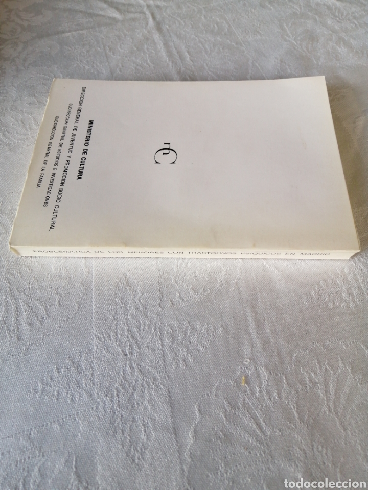 Libros de segunda mano: PROBLEM&Aacute;TICA DE LOS MENORES CON TRASTORNOS PS&Iacute;QUICOS EN MADRID. - Foto 3