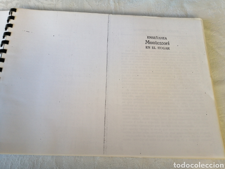 Libros de segunda mano: MONTESSORI EN EL HOGAR. PEDAGOG&Iacute;A. - Foto 1
