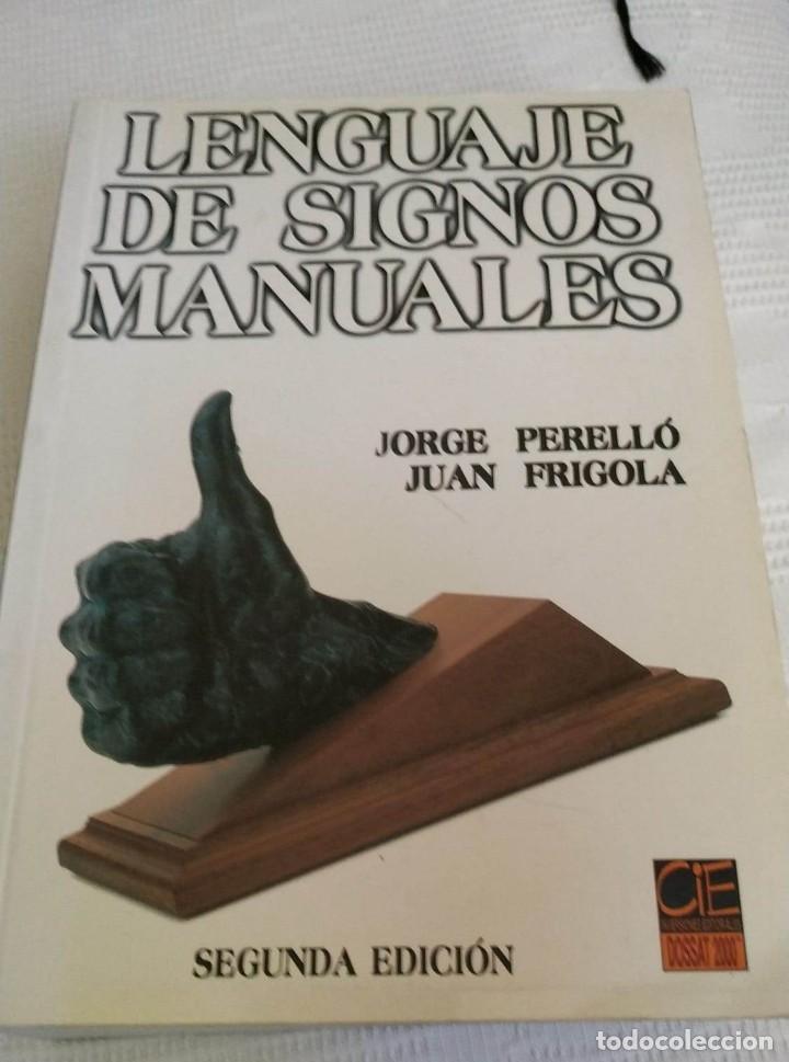 Libros de segunda mano: LENGUAJE DE SIGNOS MANUALES - Foto 1