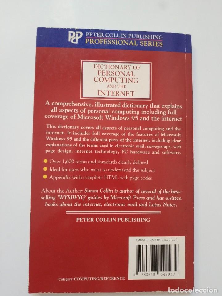 Libros de segunda mano: DICTIONARY OF PERSONAL COMPUTING AND THE INTERNET - Foto 3