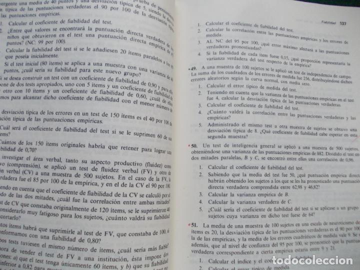 Libros de segunda mano: TEORIA CLASICA DE LOS TESTS - Foto 2