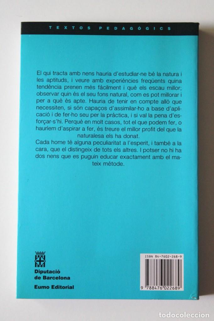 Libros de segunda mano: John Locke - Pensaments sobre leducaci&oacute; - Eumo - Foto 3