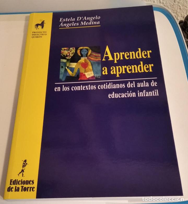 Libros de segunda mano: APRENDER A APRENDER. ESTELA DANGELO, &Aacute;NGELES MEDINA - Foto 1