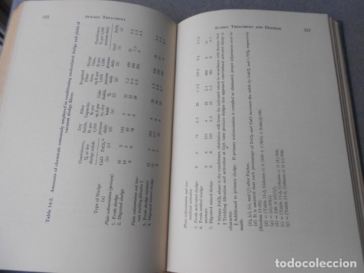 Libros de segunda mano: SEWAGE TREATMENT - Foto 5