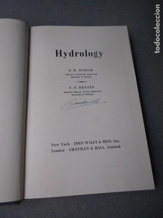 Libros de segunda mano: HYDROLOGY