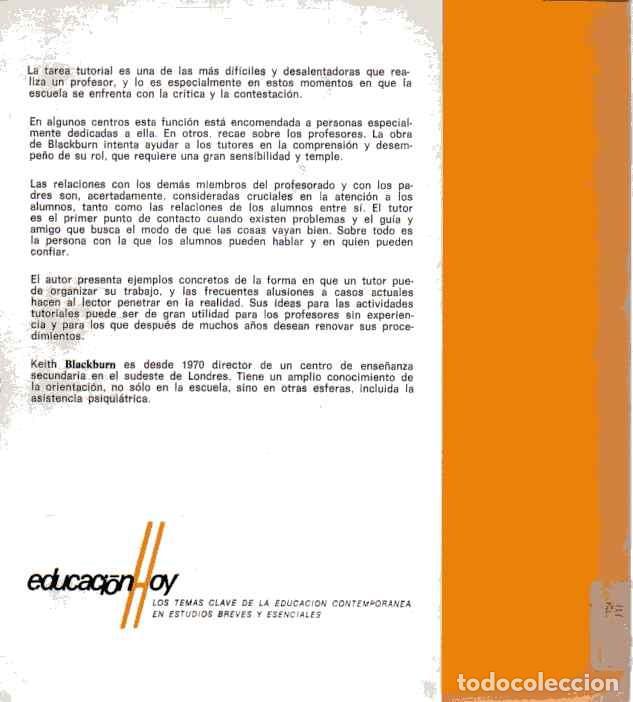 Libros de segunda mano: LA FUNCI&Oacute;N TUTORIAL - KEITH BLACKBURN - Foto 4