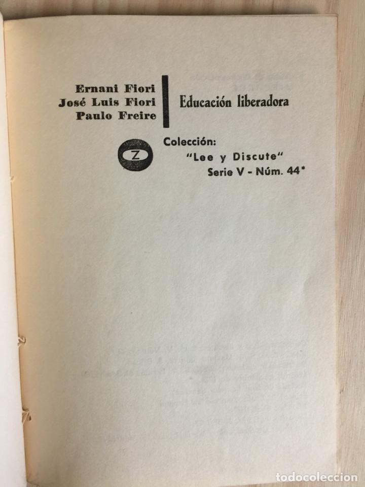 Libros de segunda mano: EDUCACION LIBERADORA - Varios - Foto 2