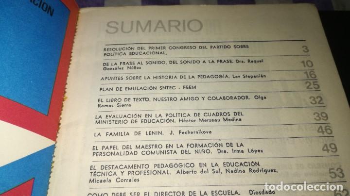 Libros de segunda mano: EDUCACION N&ordm; 20 DE 1978 &Ntilde;305 - Foto 4